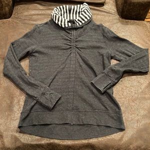 Lululemon reversible cowl neck sweatshirt